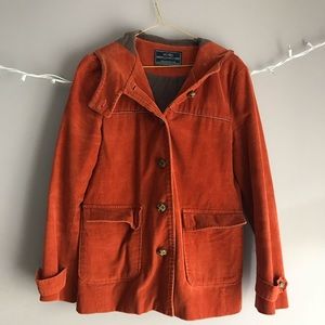 Orange Corduroy Jacket